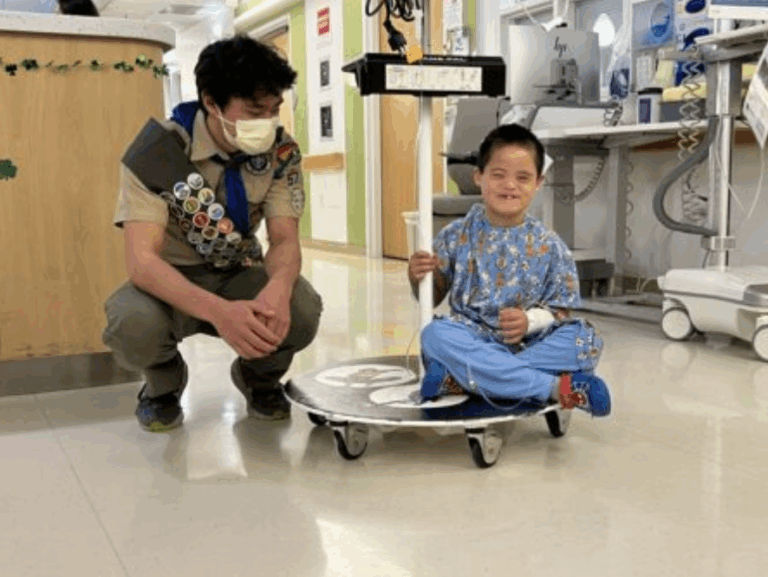 Lily Pads Bring Sense of Calm During Hospital Treatments